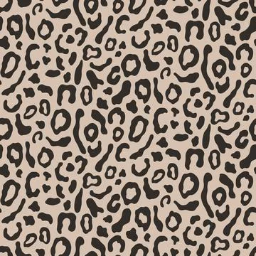 Leopard skin seamless pattern background 스톡 일러스트