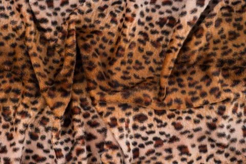 Leopard skin texture for background Stock Photos