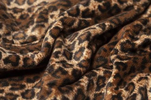 Leopard skin texture for background Stock Photos