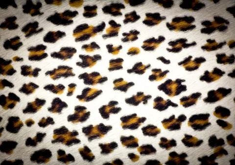 Leopard skin texture Illustrazione stock