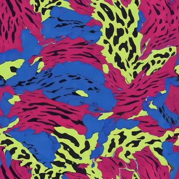 Leopard Skin Texture Pattern print,animal leather seamless design. Stock Illustration