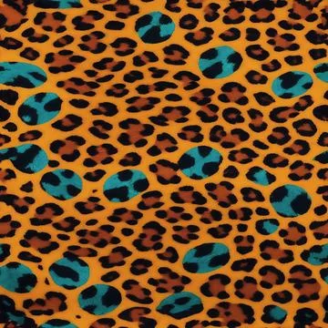 Leopard Skin Texture Pattern print,animal leather seamless design. Stock Illustration