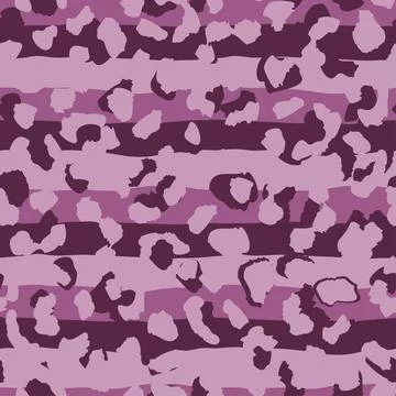 Leopard stripes seamless pattern. Animal striped wallpaper. Abstract cheetah  스톡 일러스트