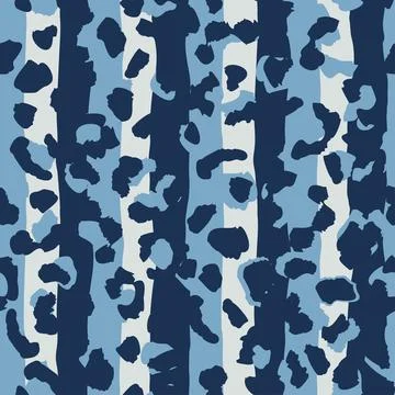 Leopard stripes seamless pattern. Animal striped wallpaper. Abstract cheetah  Illustrazione stock