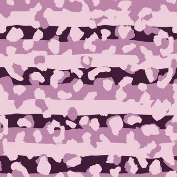 Leopard stripes seamless pattern. Animal striped wallpaper. Abstract cheetah  Illustrazione stock