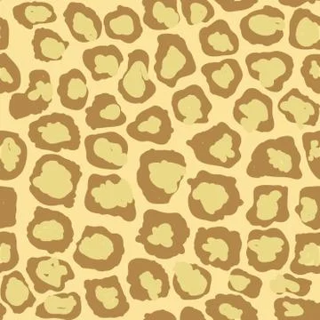 Leopard Texture Background Stock Illustration