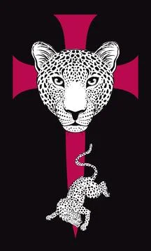 Leopards Stock Illustration