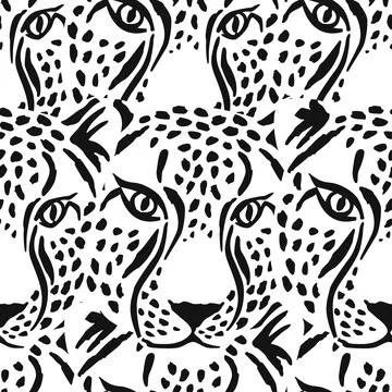 Leopards Illustrazione stock