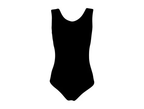 Leotard silhouette vector art Stock Illustration