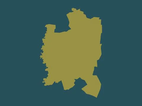 Leova, Moldova. Solid color shape Stock Illustration