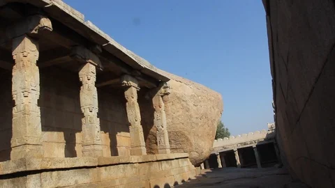 Lepakshi Temple Stock Footage 121158868