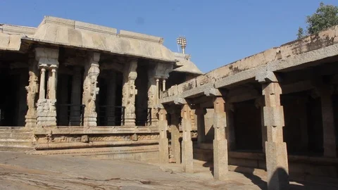 Lepakshi Temple Stock Footage 121166990