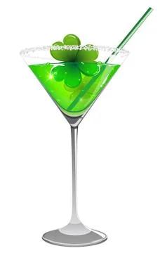 Leprechaun drink Stock Illustration