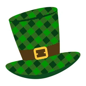 Leprechaun hat - funny St Patrick's Day Stock Illustration