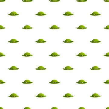 Leprechaun hat pattern for st. Patrick's day design Illustrazione stock