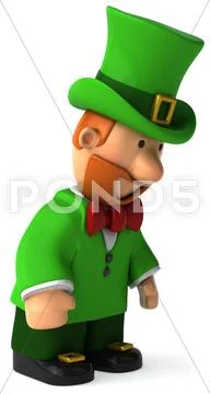 Leprechaun Stock Illustration
