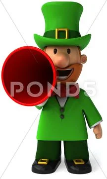 Leprechaun Stock Illustration