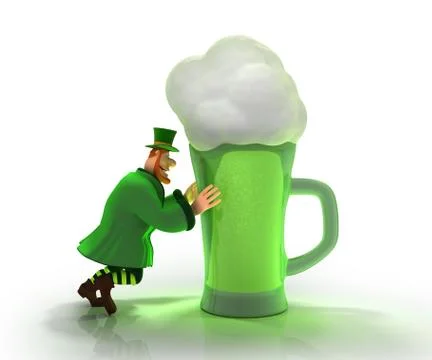 Leprechaun Stock Illustration