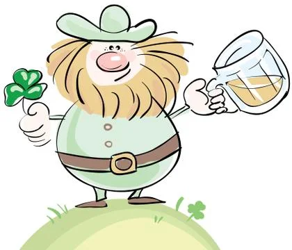 Leprechaun Stock Illustration