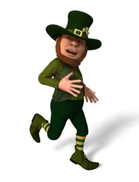 Leprechaun Stock-Illustration