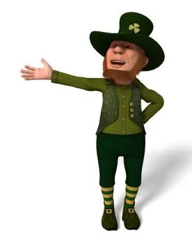 Leprechaun Illustrazione stock