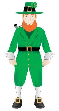 Leprechaun Stock Illustration