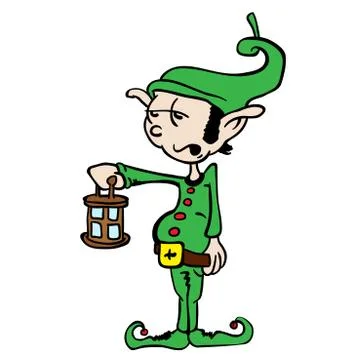 Leprechaun Stock Illustration