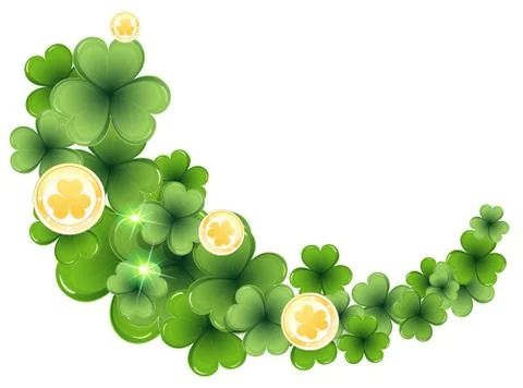 Leprechaun treasure Stock Illustration