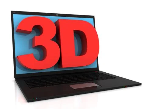 Leptope and 3D text Stock Illustration
