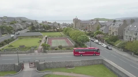 Lerwick Shetland Stock Footage 257006789