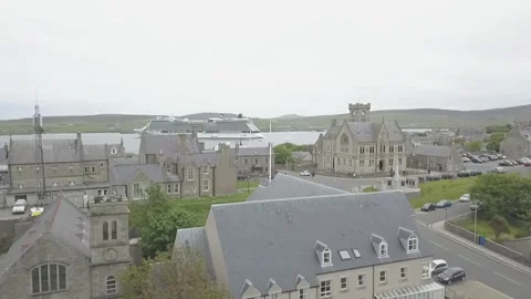 Lerwick Shetland Stock Footage 257006791