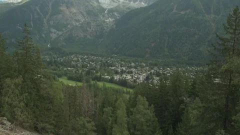 Les Drus in the Mont Blanc range, Chamonix Mont-Blanc, France Stock Footage 250855143
