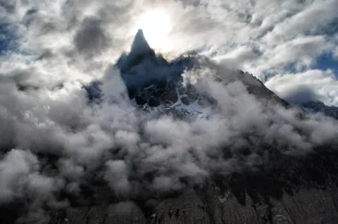 Les Drus Stock Photos