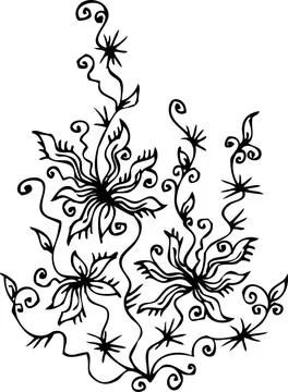 Les Fleurs du mal. Eau-forte XVI Les Fleurs du mal 16 Eau-forte black-and-... 스톡 사진