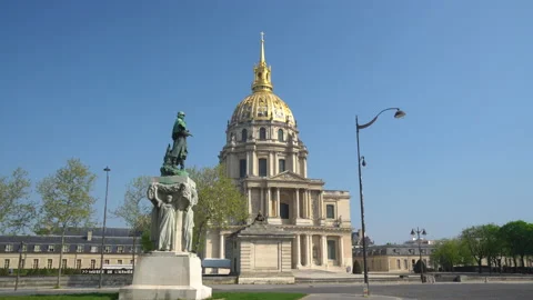 Les invalide, Paris Stock Footage 131250363