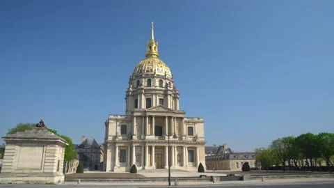 Les invalide, Paris Stock Footage 131250475