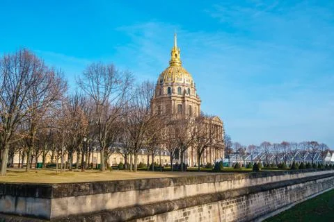 Les Invalides is a complex of museums and monuments in Paris, military histor 写真素材