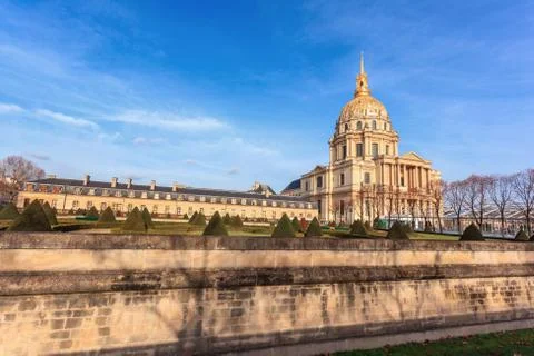 Les Invalides is a complex of museums and monuments in Paris, military histor 写真素材