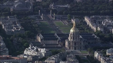Les Invalides Stock Footage 65382136
