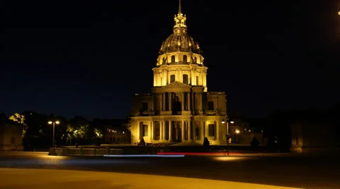 Les Invalides, Paris Stock Footage 53006924