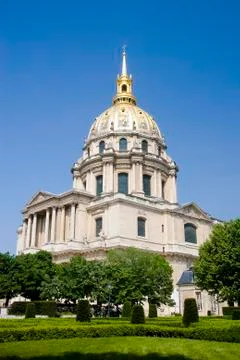 Les invalides - paris Stockfoto's