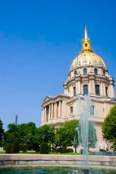 Les invalides - paris Stock Photos
