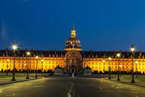 Les Invalides in  Paris Stock Photos