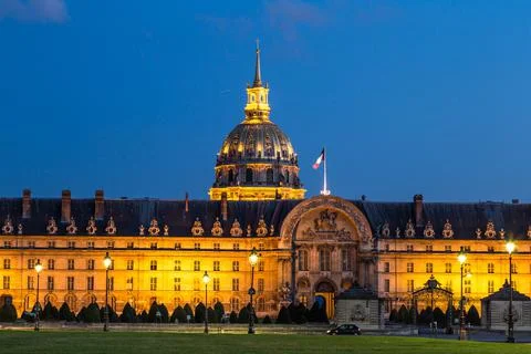 Les Invalides in  Paris 스톡 사진