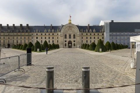 Les Invalides, Paris 库存照片