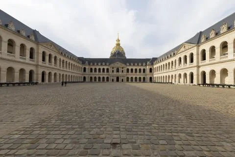 Les Invalides, Paris 库存照片