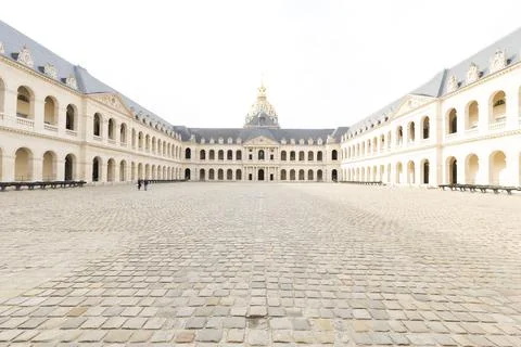 Les Invalides, Paris 스톡 사진
