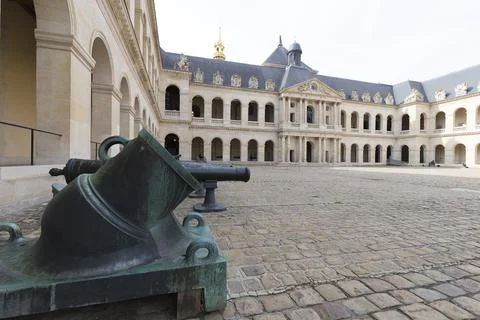 Les Invalides, Paris 스톡 사진