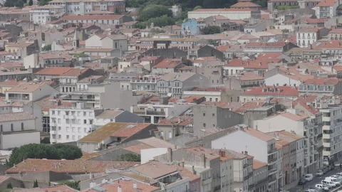Les maisons de Sète Stock Footage 289845266