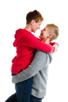 Lesbian couple Stock Photos